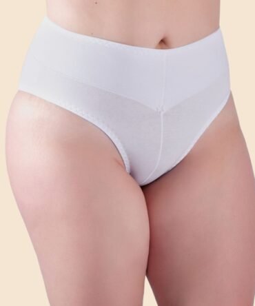 025 TANGA CINTURA ALTA COTTON PLUS SIZE