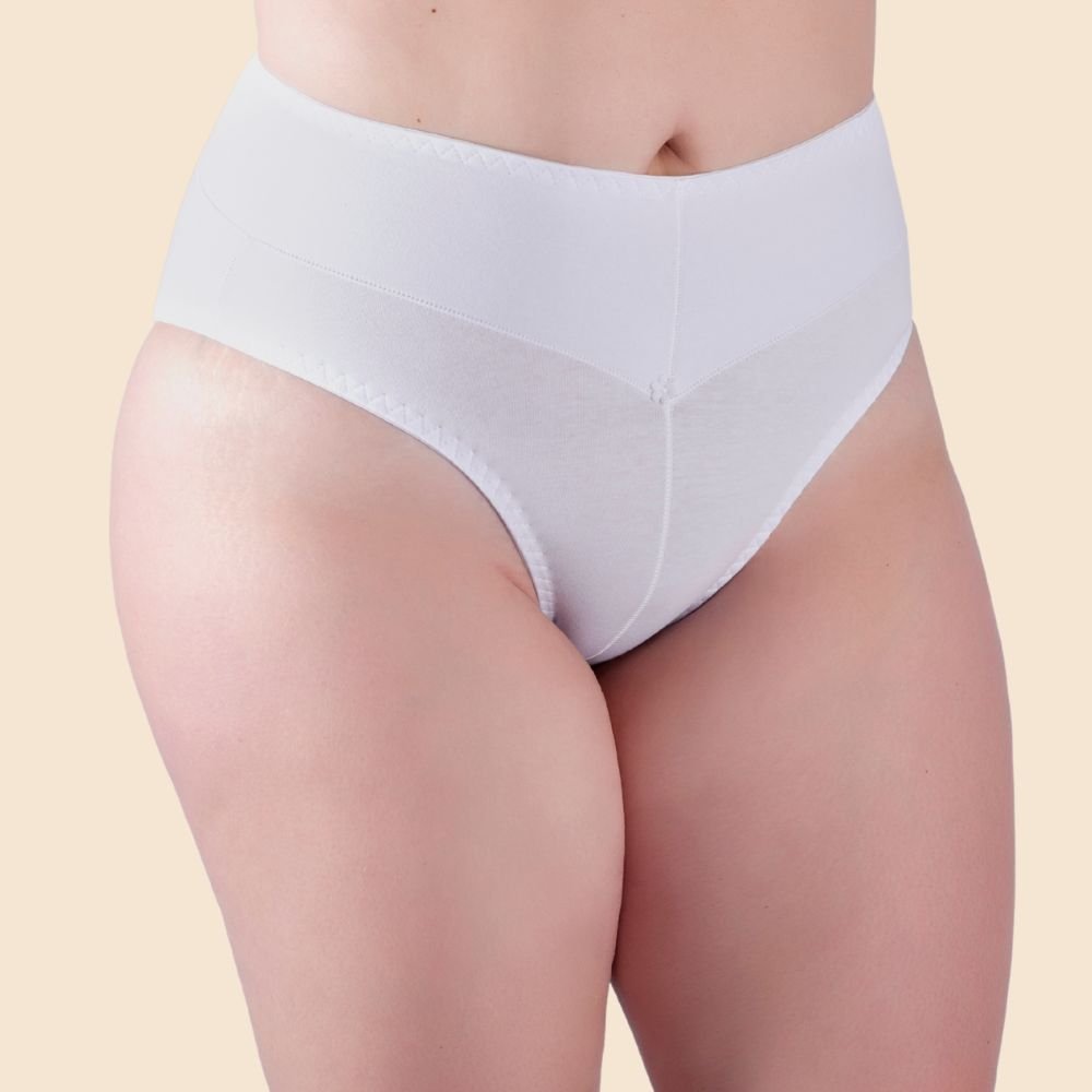 025 TANGA CINTURA ALTA COTTON PLUS SIZE