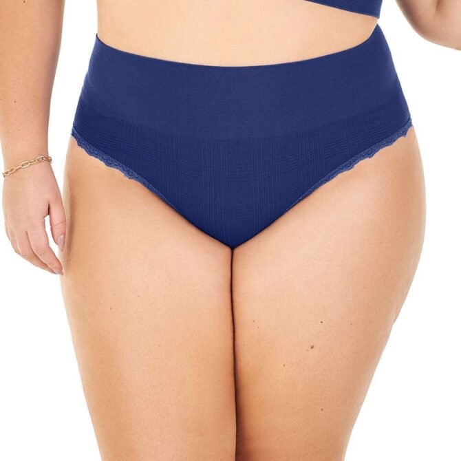7023 CALCINHA ANATOMICA JACQUARD SEM COSTURA