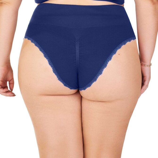 7023 CALCINHA ANATOMICA JACQUARD SEM COSTURA - Imagem 2